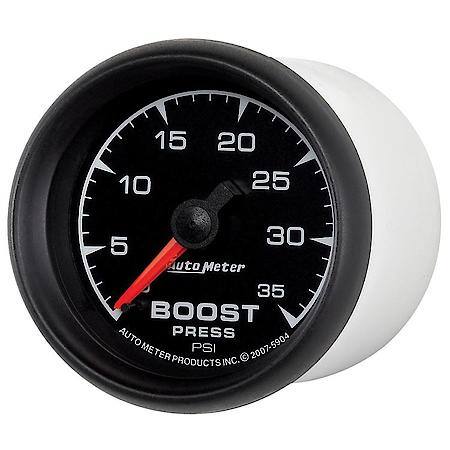 Gauge; Boost; 2 1/16"; 35 PSI; Mechanical; ES
