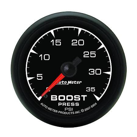 Gauge; Boost; 2 1/16"; 35 PSI; Mechanical; ES