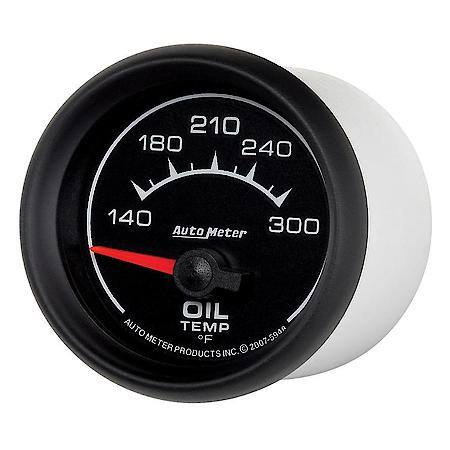 Gauge; Oil Temperature; 2 1/16"; 140-300 Deg. F; Electric; ES