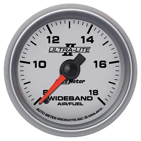 Gauge; Air/Fuel Ratio-Wideband; Analog; 2 1/16"; 8 1-18 1; Stepper Motor; Ultra-Lite