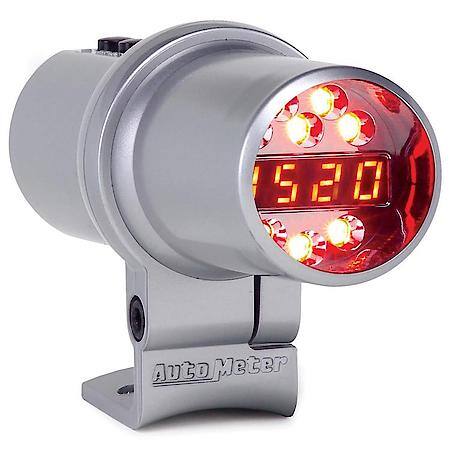 Shift Light, Digital With Multi-Color LED, Silver, Pedestal With RPM Playback, Dpss Level 3