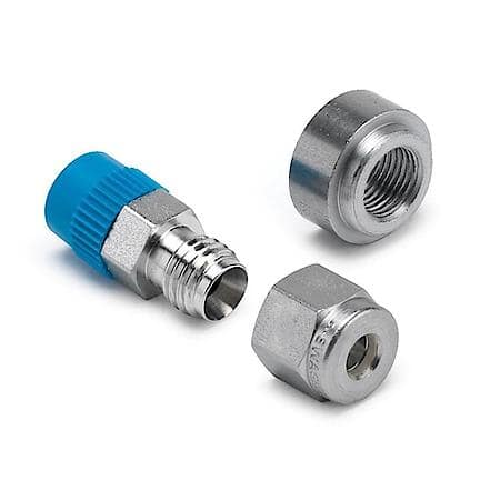 Fitting; Thermocouple Compress; 3/16"; 1/8" NPTF Male; Stainless; Included Weld
