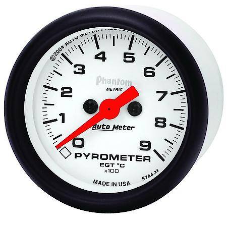 Gauge; Pyrometer (EGT); 2 1/16"; 900Deg.C; Digital Stepper Motor; Phantom