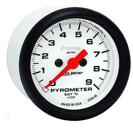 Gauge; Pyrometer (EGT); 2 1/16"; 900Deg.C; Digital Stepper Motor; Phantom