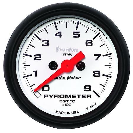 Gauge; Pyrometer (EGT); 2 1/16"; 900Deg.C; Digital Stepper Motor; Phantom