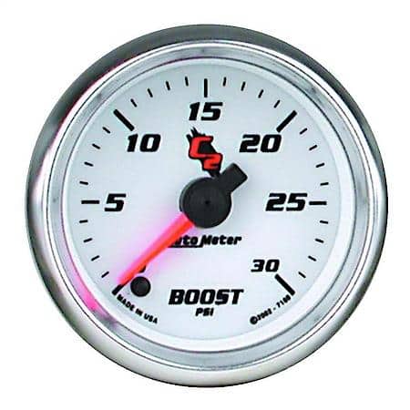 Gauge; Boost; 2 1/16"; 30 PSI; Digital Stepper Motor; C2