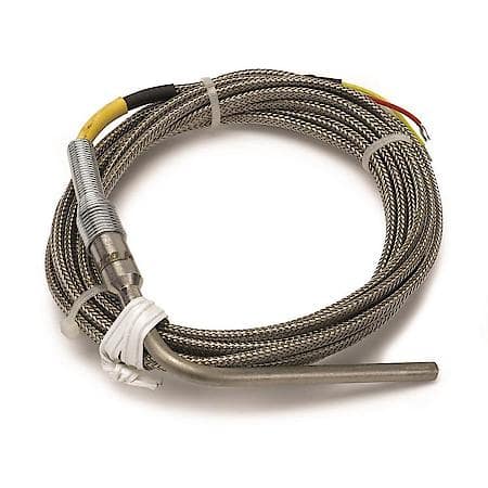Thermocouple, Type K, 3/16" Dia, Open Tip, 10', Replacement