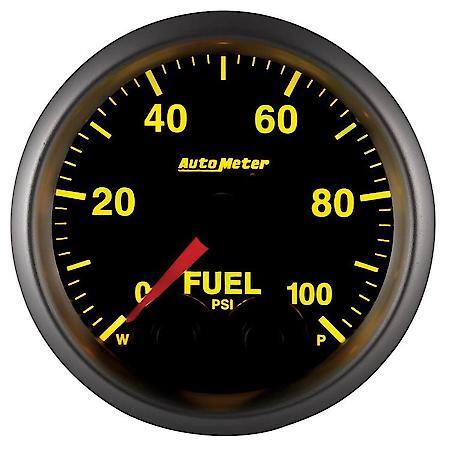 Gauge; Fuel Press; 2 1/16"; 100 PSI; Digital Stepper Motor With Peak/Warn; Elite