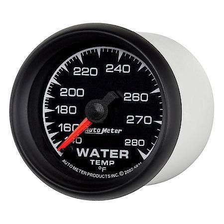 Gauge; Water Temperature; 2 1/16"; 140-280 Deg. F; Mechanical; ES