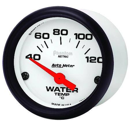 Gauge; Water Temperature; 2 1/16"; 40-120Deg.C; Electric; Phantom