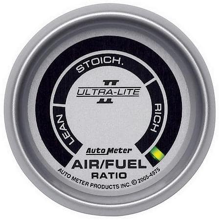 Gauge; Air/Fuel Ratio-Narrowband; 2 1/16"; Lean-Rich; LED Array; Ultra-Lite II