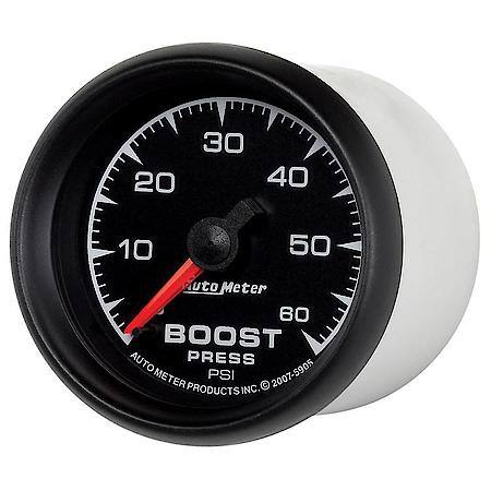 Gauge; Boost; 2 1/16"; 60 PSI; Mechanical; ES