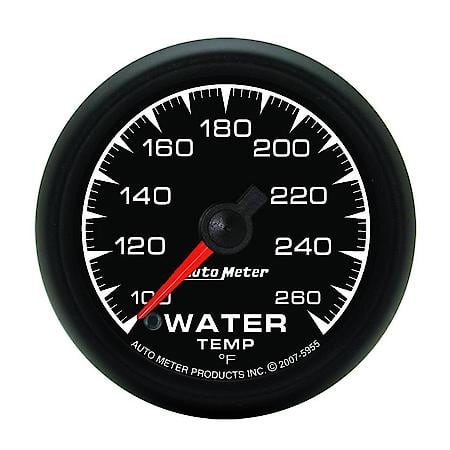 Gauge; Water Temperature; 2 1/16"; 100-260 Deg. F; Digital Stepper Motor; ES