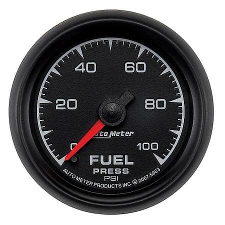 Gauge; Fuel Pressure; 2 1/16"; 100 PSI; Digital Stepper Motor; ES