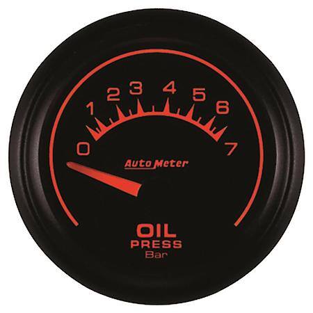 Gauge; Oil Pressure; 2 1/16"; 7 Bar; Electric; ES