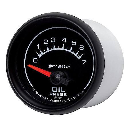 Gauge; Oil Pressure; 2 1/16"; 7 Bar; Electric; ES