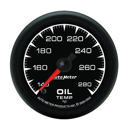 Gauge; Oil Temperature; 2 1/16"; 140-280 Deg. F; Digital Stepper Motor; ES