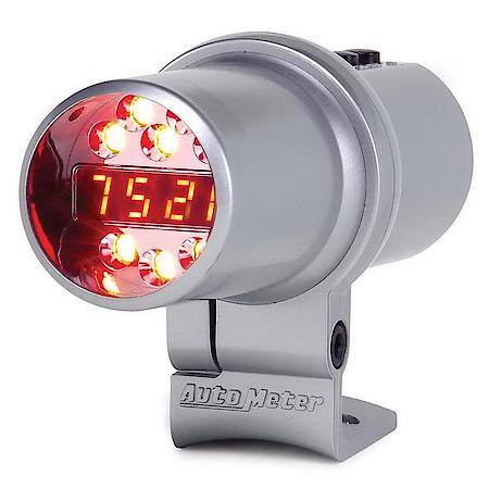 Shift Light; Digital With Amber LED; Silver; Pedestal Mount; Dpss Level 1