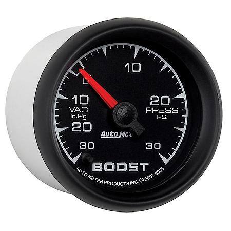 Gauge; Vac/Boost; 2 1/16"; 30Inhg-30 PSI; Digital Stepper Motor; ES