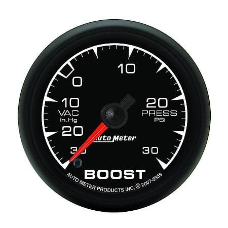 Gauge; Vac/Boost; 2 1/16"; 30Inhg-30 PSI; Digital Stepper Motor; ES
