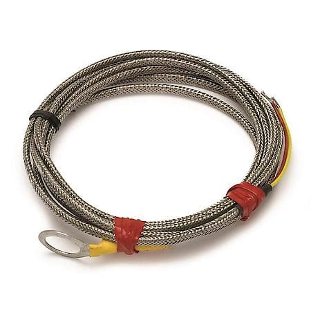 Thermocouple; Type K; Spark-Plug Mount; Open Tip; 6'; Replacement
