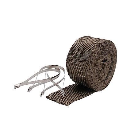 Titanium Pipe Wrap & Locking Tie Kit, Handles 1800 Deg. Direct