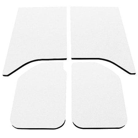 Wrangler JK 2-Door White Original Finish Headliner Only
