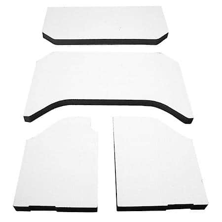 Wrangler JK 4-Door White Original Finish Headliner Only