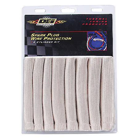 Protect-A-Boot Ringless Sleeve, 6 Inches, Silver, 8-Pack, Glass Fiber Up To 1200 Deg.