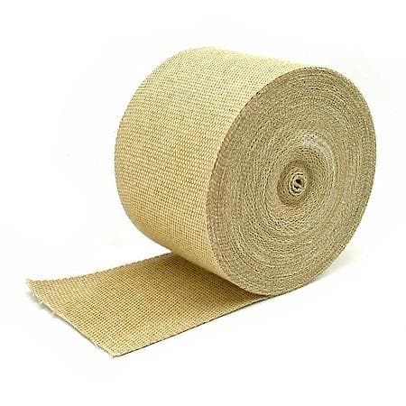 Tan Glass Fiber Exhaust Wrap, 8 Inches X 100 Feet, Handles 1200 Deg. Direct
