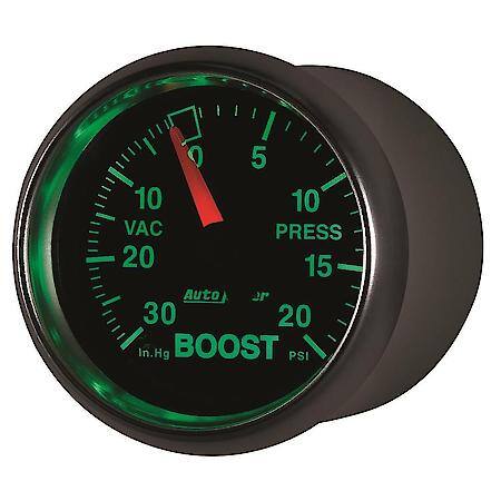 Gauge; Vac/Boost; 2 1/16"; 30Inhg-20 PSI; Mechanical; Gs