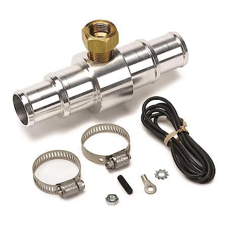 Fitting; Adapter; Radiator Hose; 1" To 1.25"; 3/8" NPTF Female; Aluminum