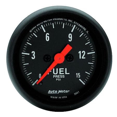 Gauge; Fuel Pressure; 2 1/16"; 15 PSI; Digital Stepper Motor; Z-Series