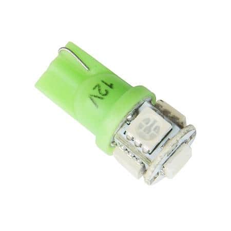 LED Bulb, Replacement, T3 Wedge, Green