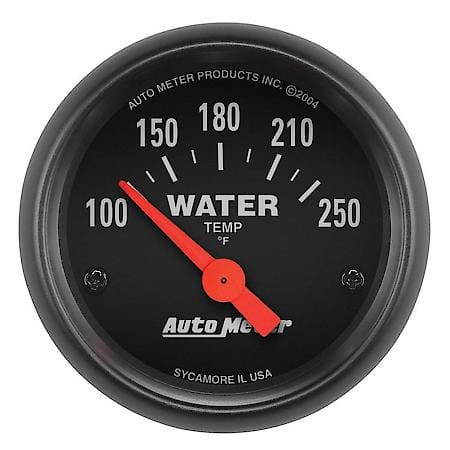 Gauge; Water Temperature; 2 1/16"; 100-250 Deg. F; Electric; Z-Series
