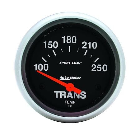 Gauge; Transmission Temperature; 2 5/8"; 100-250 Deg. F; Electric; Sport-Comp