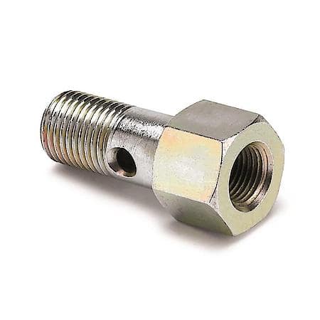 Fitting; Adapter; 12 mm Banjo Bolt To 1/8" NPTF Female; Fuel Pressure