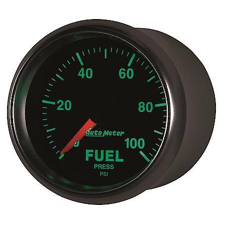 Gauge; Fuel Pressure; 2 1/16"; 100 PSI; Digital Stepper Motor; GS