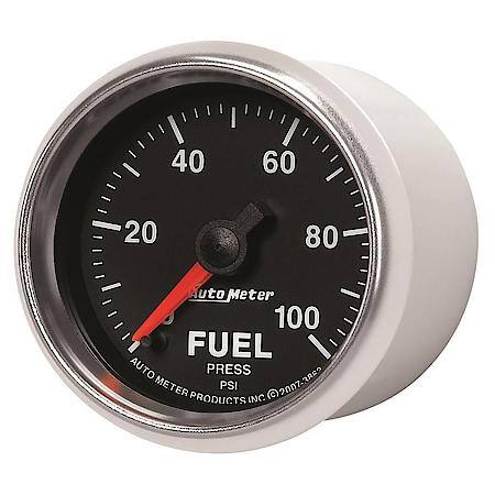 Gauge; Fuel Pressure; 2 1/16"; 100 PSI; Digital Stepper Motor; GS