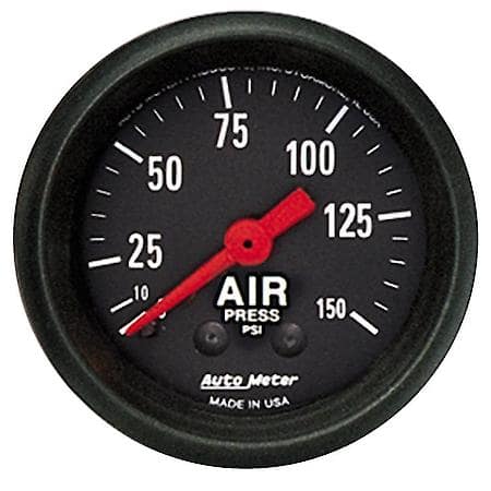 Gauge; Air Press; 2 1/16"; 150 PSI; Mechanical; Z-Series