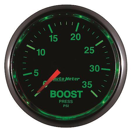 Gauge; Boost; 2 1/16"; 35 PSI; Mechanical; GS