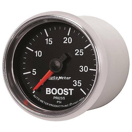 Gauge; Boost; 2 1/16"; 35 PSI; Mechanical; GS
