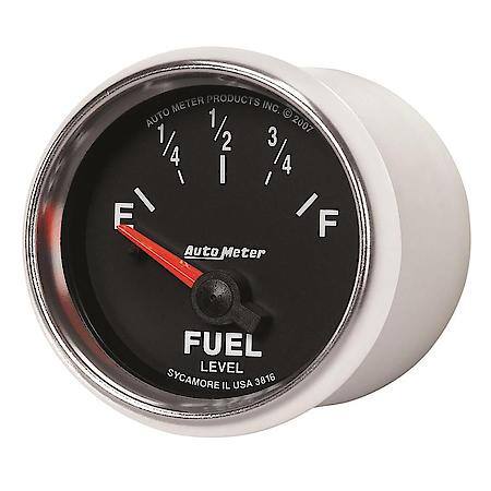 Gauge; Fuel Level; 2 1/16"; 240Oe To 33Of; Electric; Gs