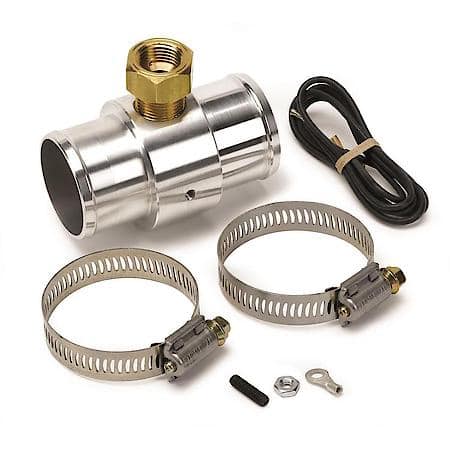 Fitting; Adapter; Radiator Hose; 1.5"; 3/8" NPTF Female; Aluminum