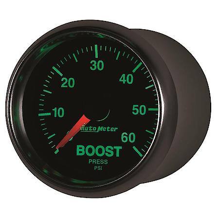 Gauge; Boost; 2 1/16"; 60 PSI; Mechanical; GS