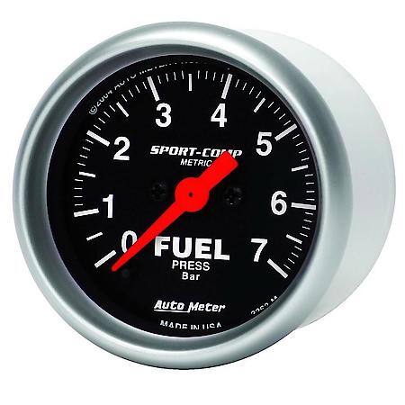 Gauge; Fuel Pressure; 2 1/16"; 7Bar; Digital Stepper Motor; Sport-Comp