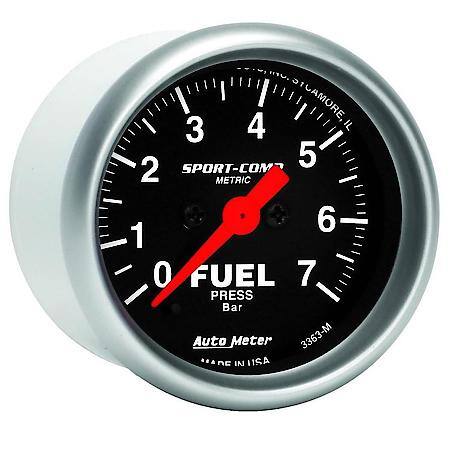 Gauge; Fuel Pressure; 2 1/16"; 7Bar; Digital Stepper Motor; Sport-Comp