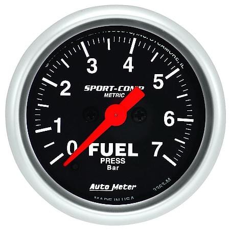 Gauge; Fuel Pressure; 2 1/16"; 7Bar; Digital Stepper Motor; Sport-Comp
