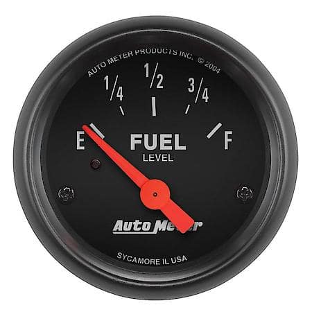 Gauge; Fuel Level; 2 1/16"; 0Oe To 30Of; Electric; Z-Series