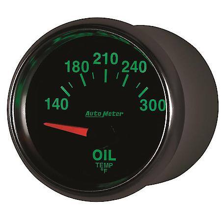 Gauge, Oil Temp, 2 1/16", 140-300  Deg. F, Electric, GS